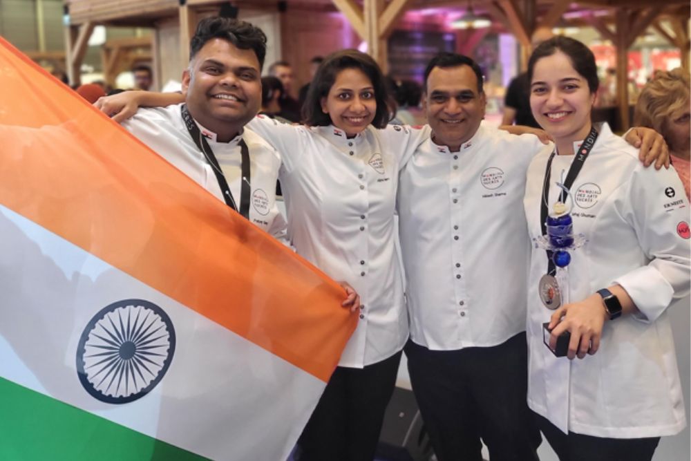 Chefs preparing food
