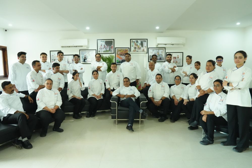 Chefs preparing food